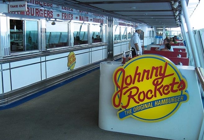 Альтернативный ресторан Johnny Rockets