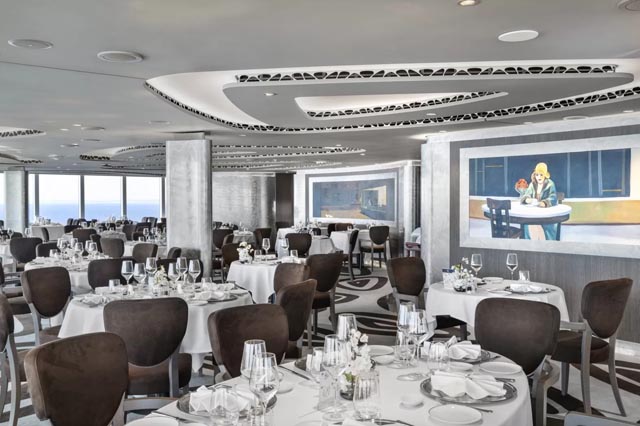 Ресторан для сьютов MSC Yacht Club