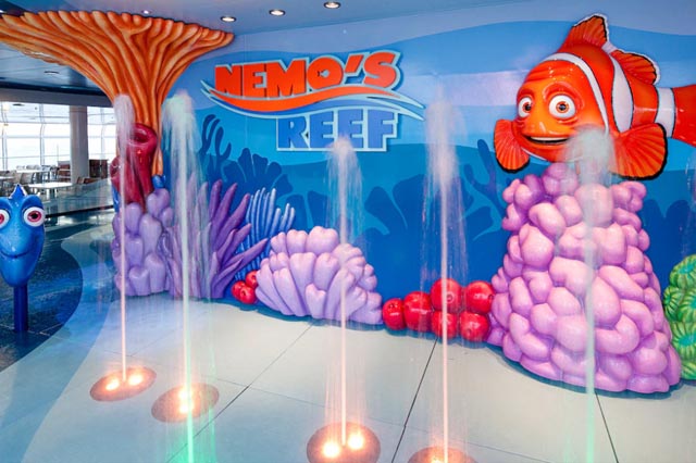 Площадка с фонтанчиками Nemo’s Reef 